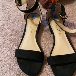 Black sandals